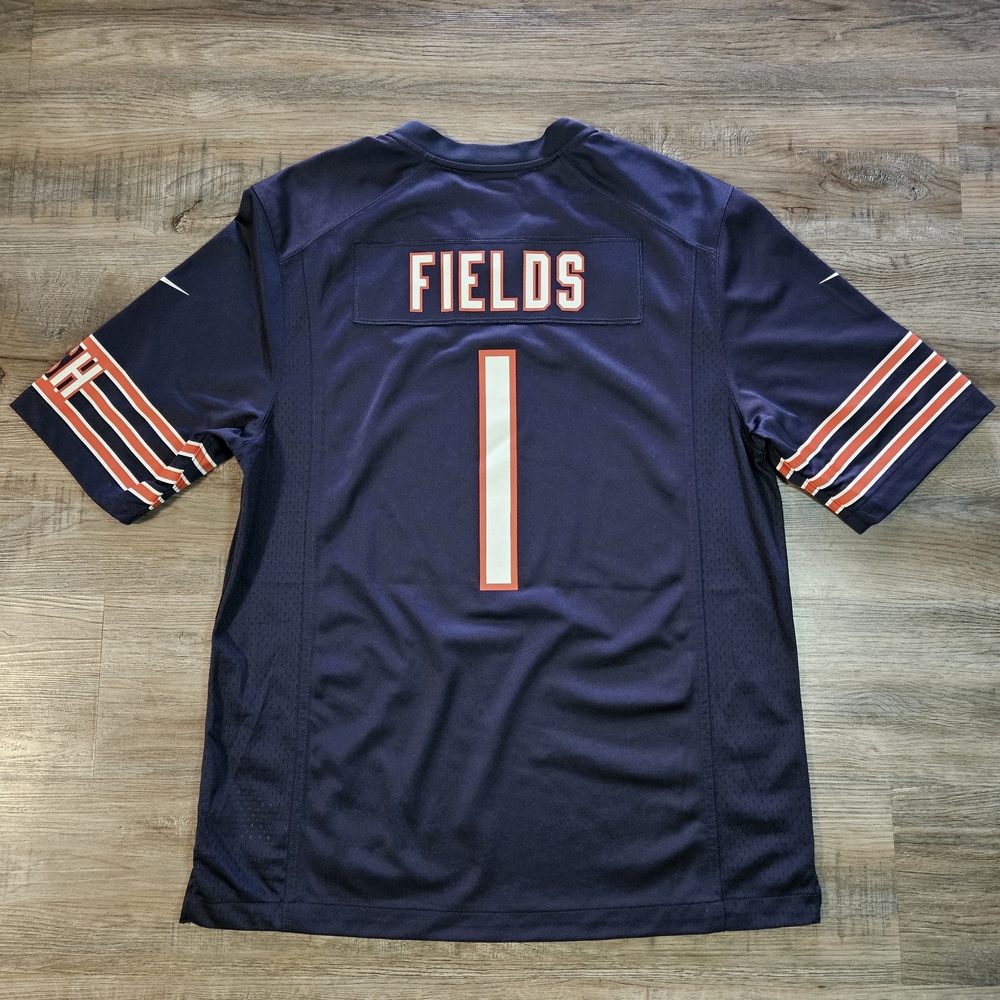 NFL Nike Chicago Bears Men's Justin Fields #1 Jersey‎ - Picture 8 of 10